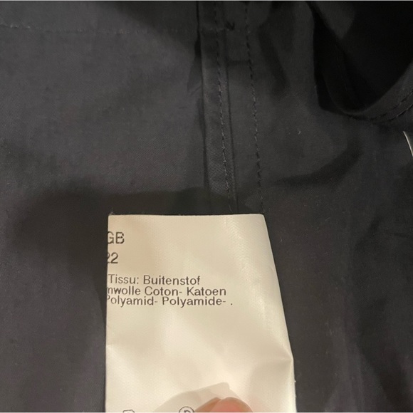 Cinzia Rocca Black Fall Coat Size 22 - Picture 4 of 4